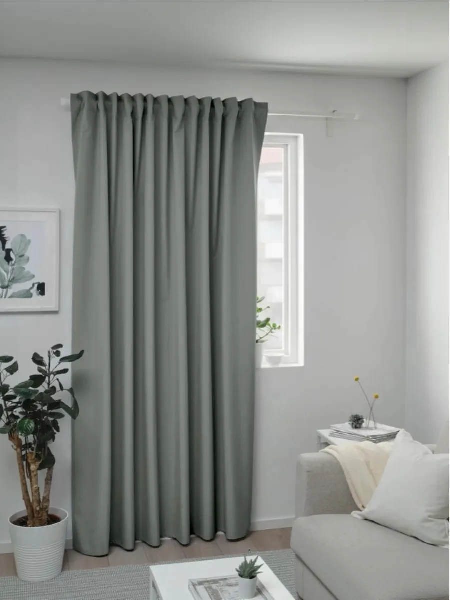 Штора блэкаут IKEA BENGTA 210 х 250 см, фото 1