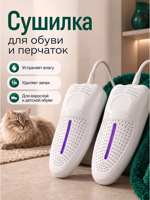 DE MELIRA Сушка для обуви с ультрафиолетом, вариант