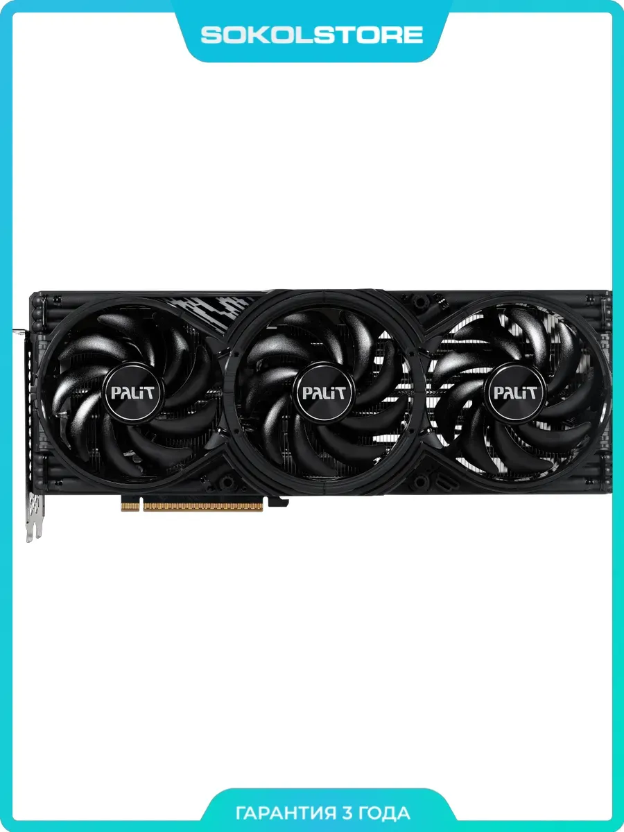 Palit Видеокарта GeForce RTX 5070 Ti 16GB (NE7507TS19T2-GB2031U)