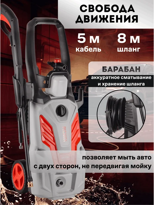Мойка высокого давления для автомобиля МР-170Б — фото 4
