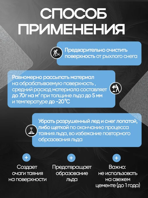Антилед противогололедный реагент для лестниц и дорог 5 кг, 10 кг, фото 4