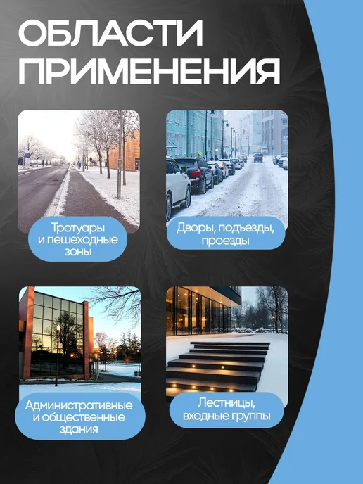 Антилед противогололедный реагент для лестниц и дорог 20 кг, 20 кг, фото 3