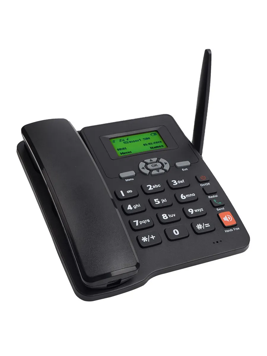 Беспроводной GSM-телефон с двумя SIM и радио