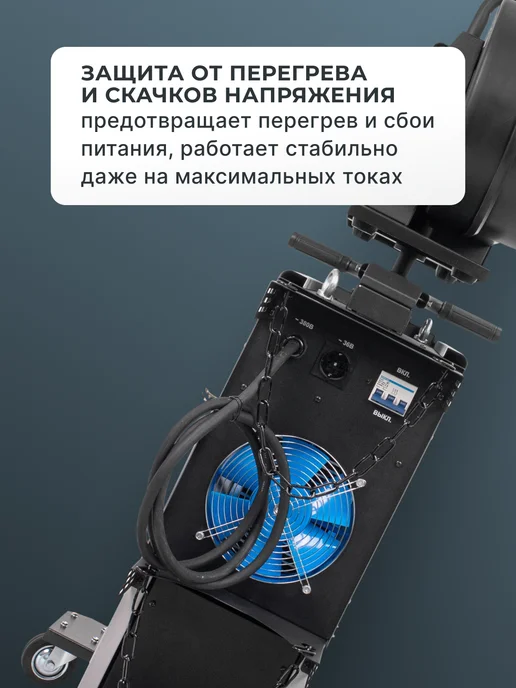 Сварочный аппарат полуавтомат инверторный САИПА-500 — фото 4