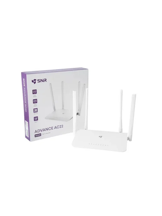SNR Роутер WI-FI для дома ADVANCE AC22, белый, фото 2
