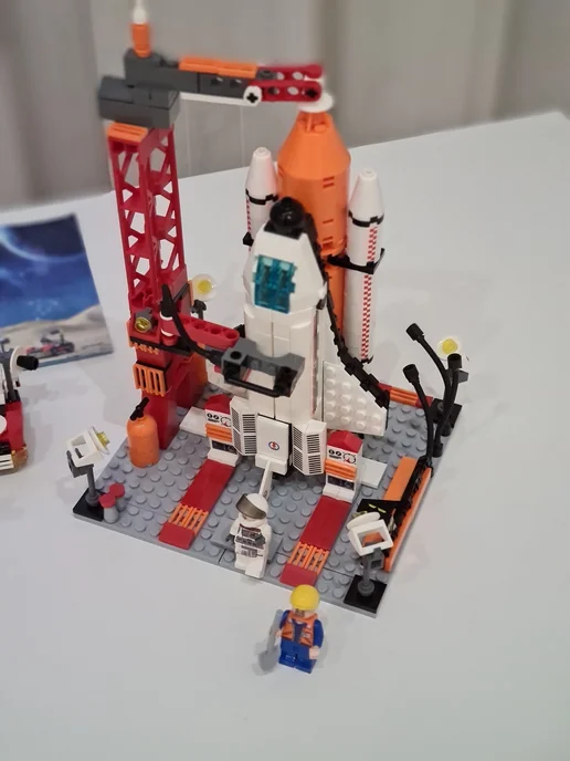 LELE BROTHER TM Конструктор ракета космический корабль lego совместим, белый, фото 3