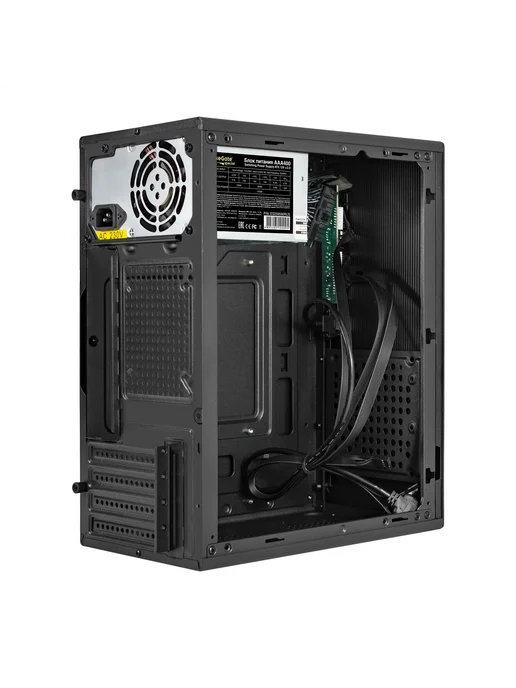 EXEGATE Minitower BAA-303MU-AAA400, черный, фото 3