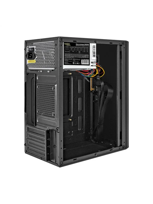 EXEGATE Корпус Minitower BAA-303-UNS450, черный, фото 2