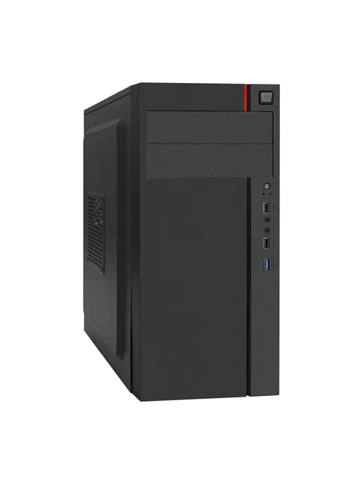 EXEGATE Корпус Miditower AA-440U-UNS450, черный
