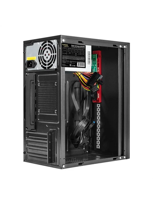 EXEGATE Minitower BAA-403U2-AAA400, черный, фото 2