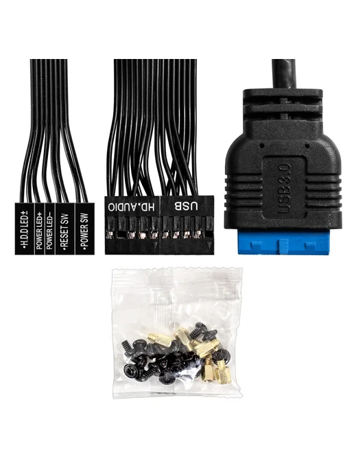 EXEGATE Miditower AA-443U, черный, фото 4