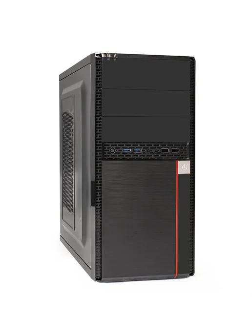 EXEGATE Корпус Minitower BA-204U-UNS400, черный