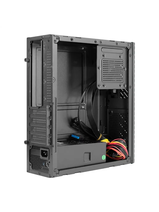 EXEGATE Корпус Desktop MI-302U TPS350, черный, фото 2