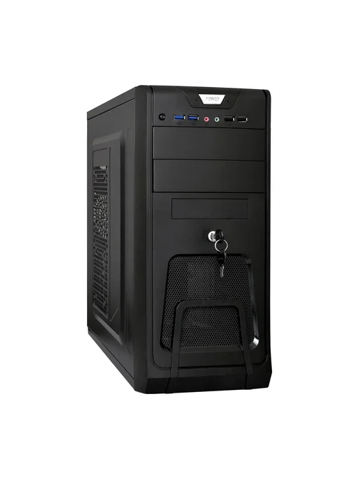 EXEGATE Корпус Miditower CP-603UB-CP350, черный