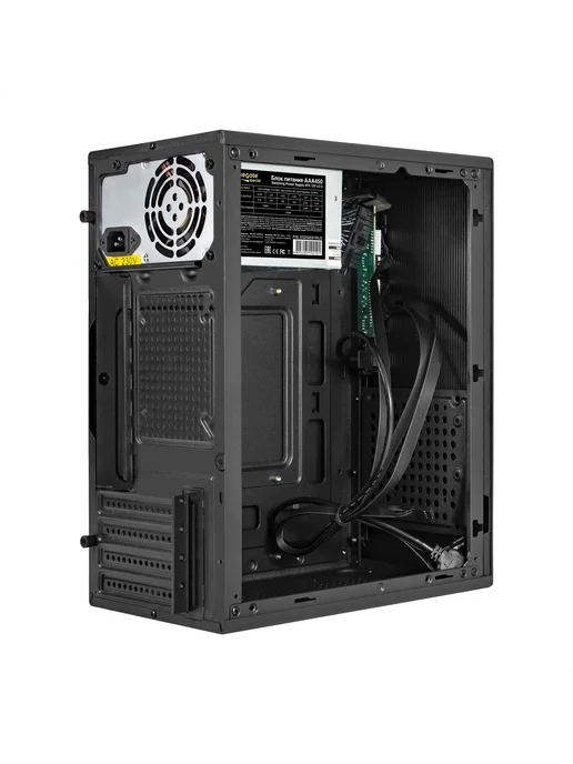 EXEGATE Minitower BAA-303MU-AAA450, черный, фото 3