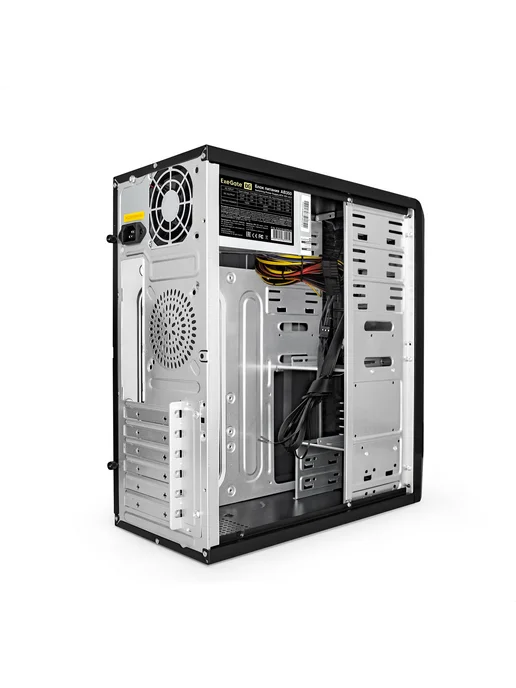 EXEGATE Корпус Miditower CP-606U-AB350, черный, фото 2