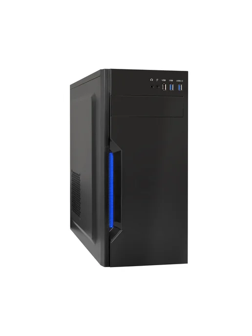 EXEGATE Корпус Miditower XP-333U-UNS450, черный