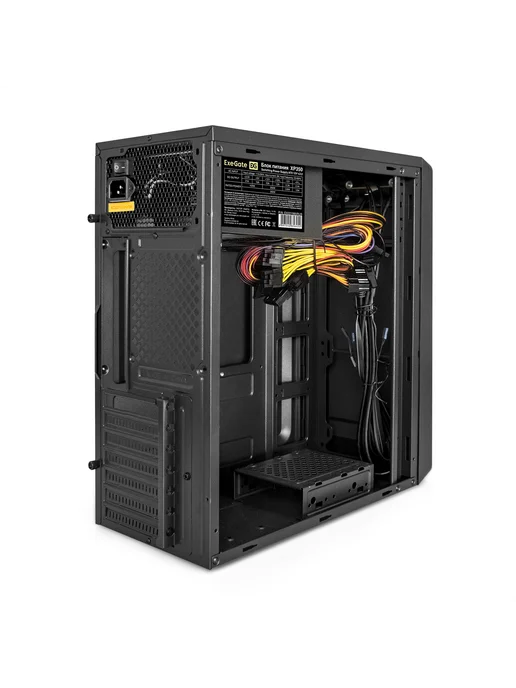 EXEGATE Корпус Miditower XP-332UC-XP350, черный, фото 2