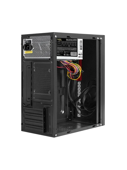 EXEGATE Minitower BAA-403U-UNS400, черный, фото 2