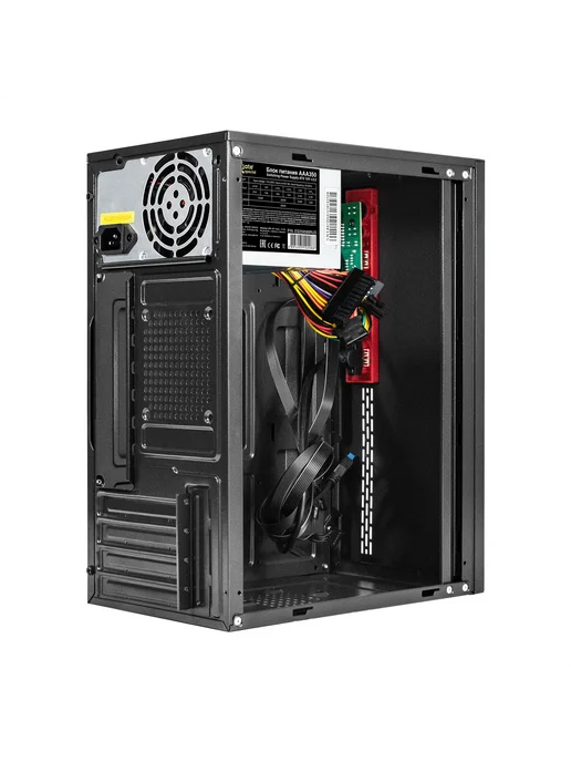 EXEGATE Minitower BAA-403U2-AAA350, черный, фото 2