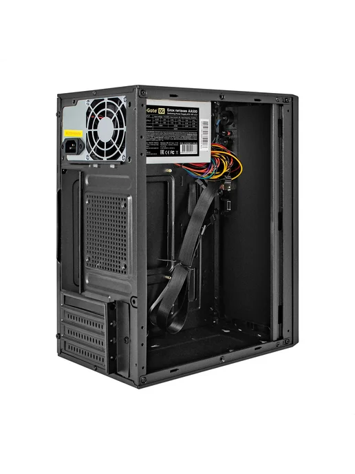 EXEGATE Корпус Minitower BAA-308-AA500, черный, фото 2