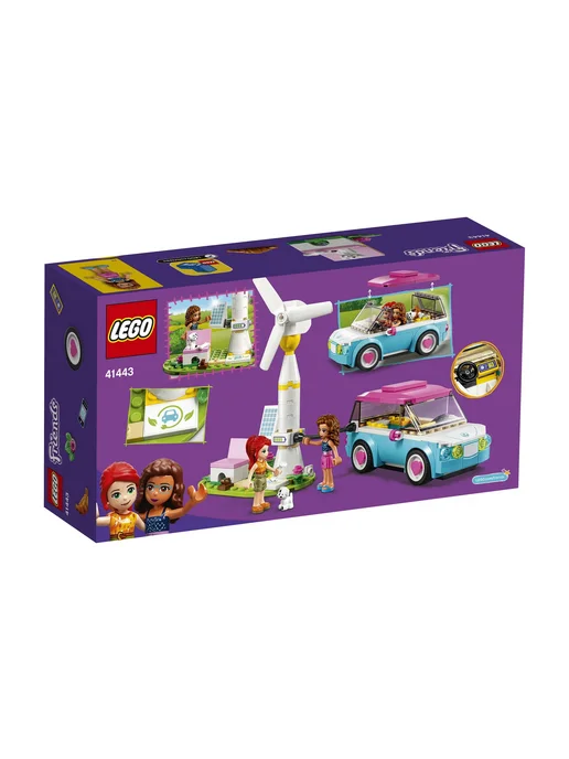 LEGO Конструктор Friends 41443 Электромобиль Оливии, зеленый, фото 2
