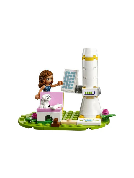 LEGO Конструктор Friends 41443 Электромобиль Оливии, зеленый, фото 4