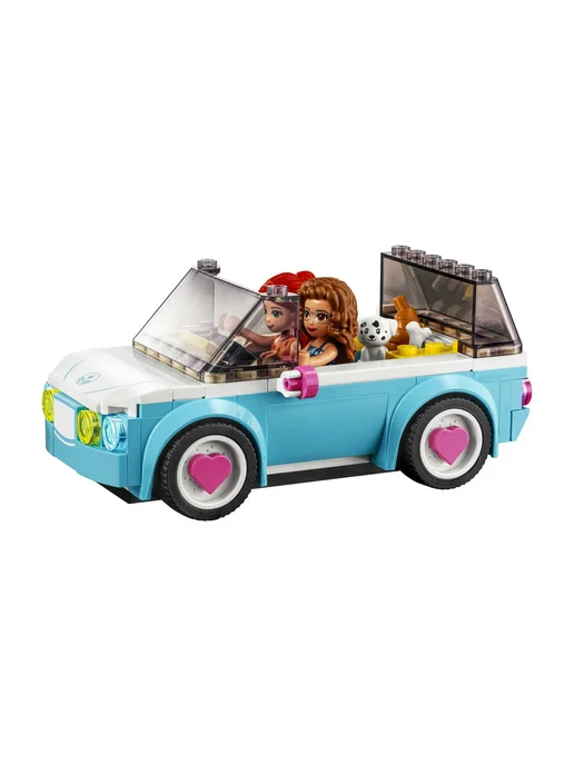 LEGO Конструктор Friends 41443 Электромобиль Оливии, зеленый, фото 5