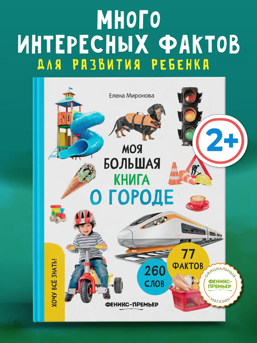 Моя большая книга о городе : Энциклопедия для детей