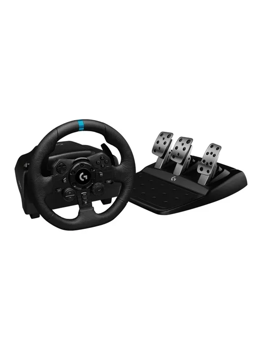 LOGITECH Руль игровой с педалями для ПК G923 TRUEFORCE для PS5, черный, фото 2