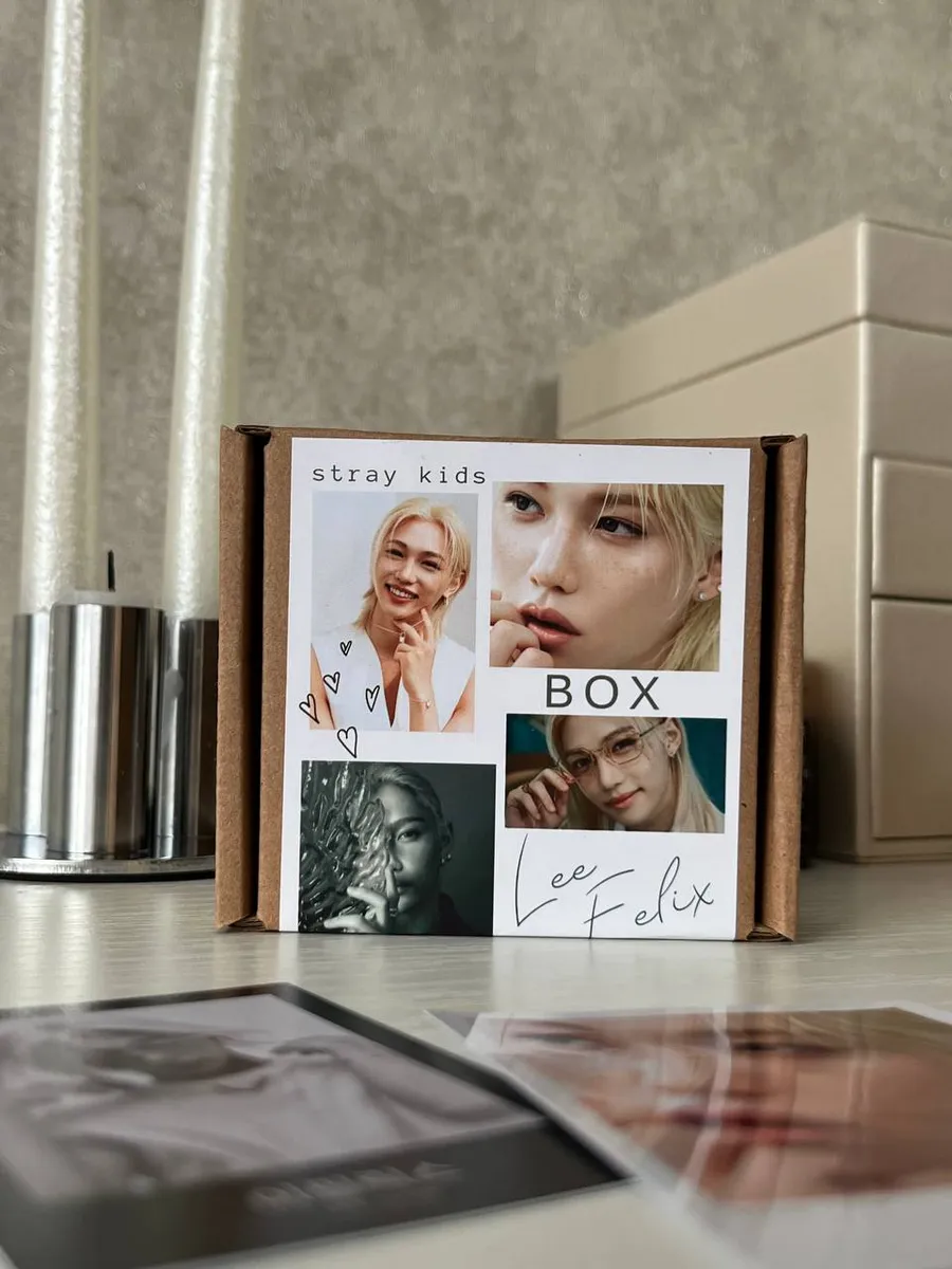 Подарочный набор k - pop бокс Stray Kids Феликс