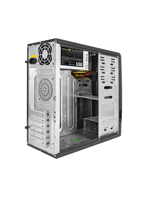 EXEGATE Корпус Miditower CP-604-CP400, черный, фото 2