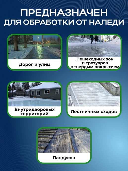 Fertika Антилед противогололедный реагент 5 кг, 5 кг, фото 4