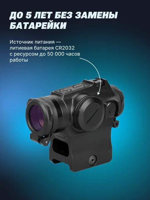 holosun Коллиматорный прицел HS515GM Micro быстросъемный, вариант, фото 6