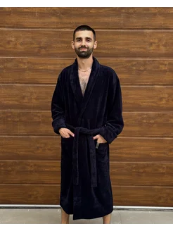 Lienzo Textile Халат теплый домашний махровый мужской банный