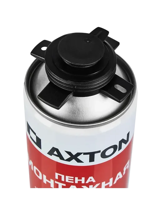 Axton Пена монтажная профессиональная 40 всесезонная 725 мл, 725 мл, фото 2