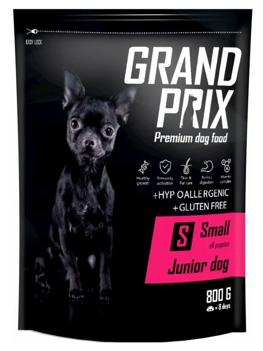 Сухой корм GRAND PRIX для собак, мелкие, щенки, 0,3 кг
