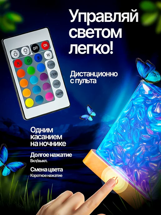 Ночник звездное небо подарок Новый год 2027, белый, фото 8