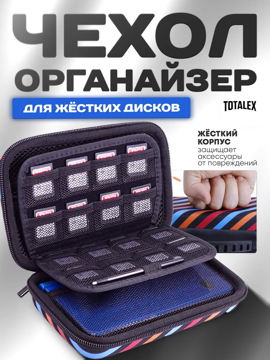 Кейс для жесткого диска внешнего hdd органайзер