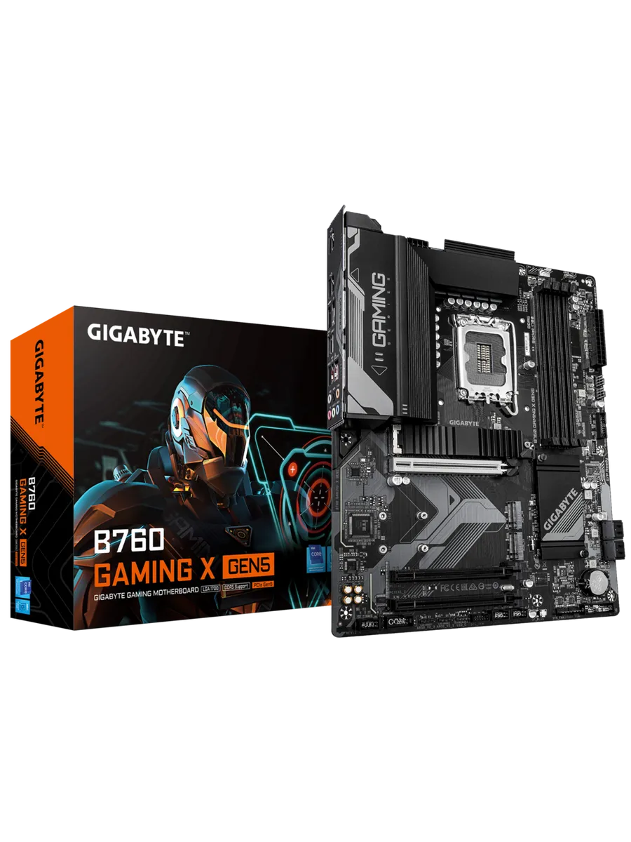Gigabyte Материнская плата B760 GAMING X GEN5 LGA1700 Intel B760 ATX
