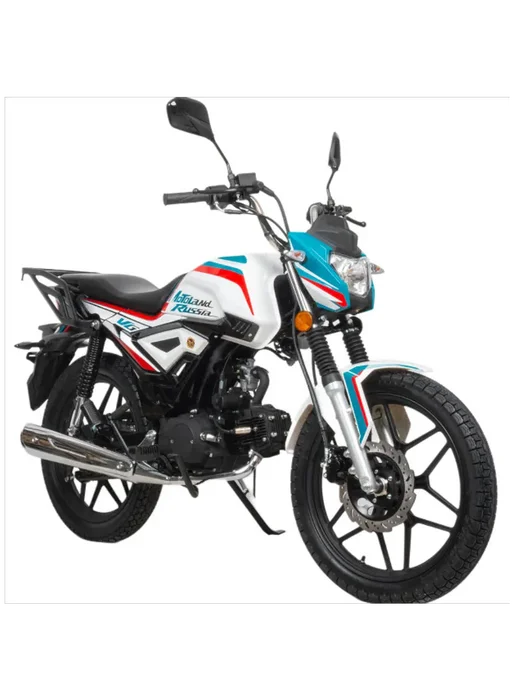 Moto Land Мопед Motoland Альфа VG 11 (LM48-D) оранжевый (A), голубой, фото 3