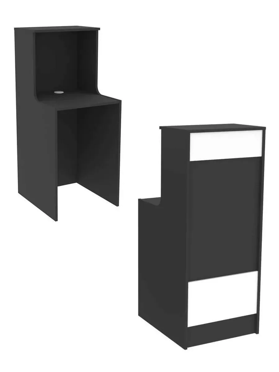 Ресепшен серии ПРАЙМ №2Б, Черный