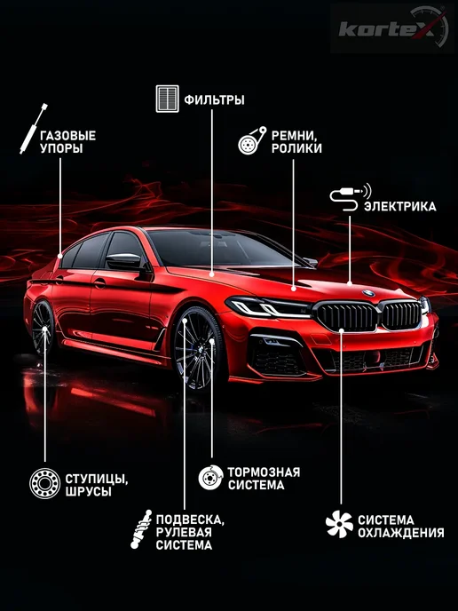 Kortex Трос ручника Ниссан Альмера Дисковые тормоза, вариант, фото 6
