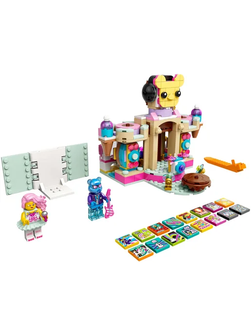 LEGO Конструктор Vidiyo 43111 Сцена карамельного замка, желтый, фото 3