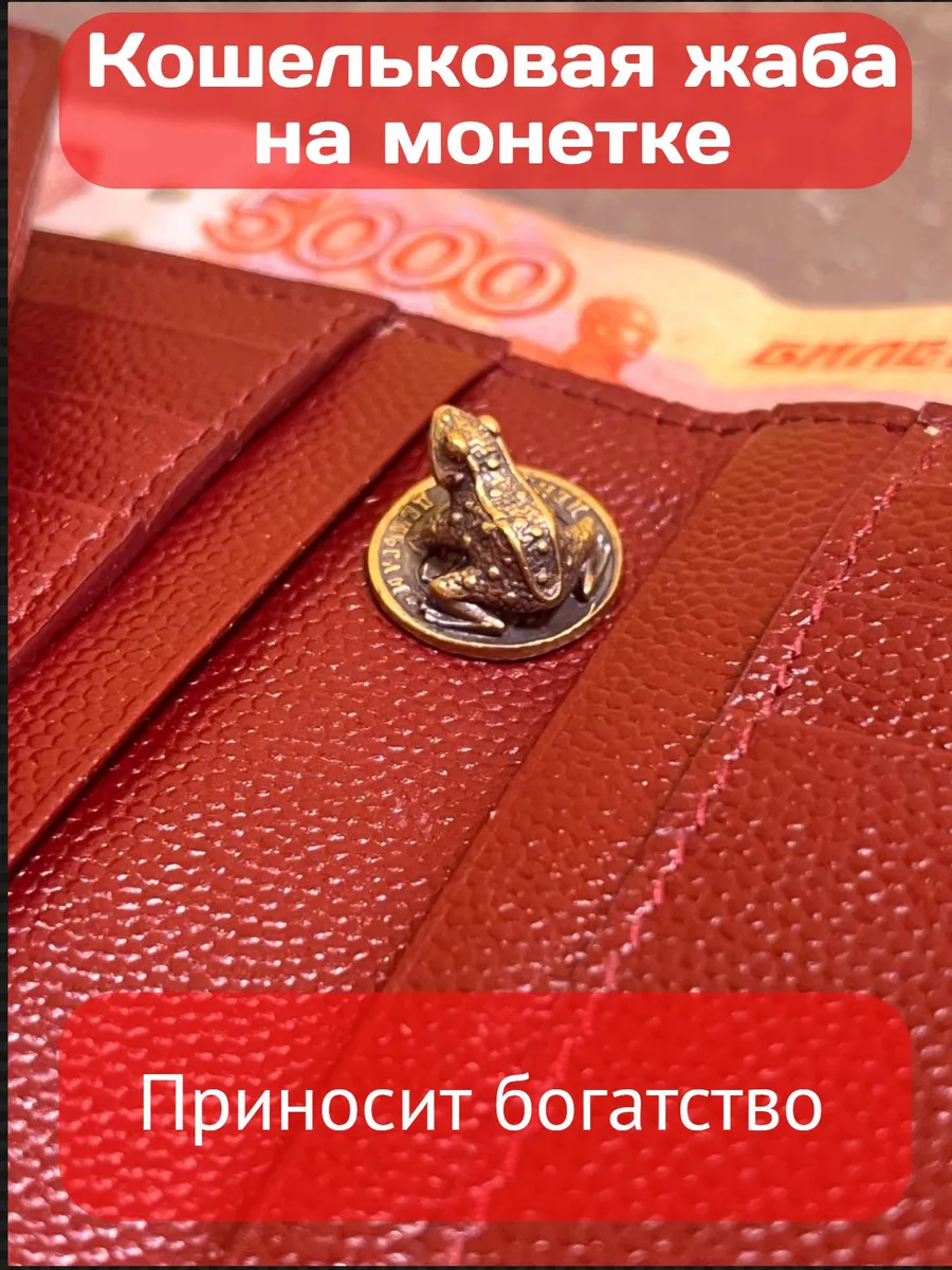 Оберег Жаба денежная