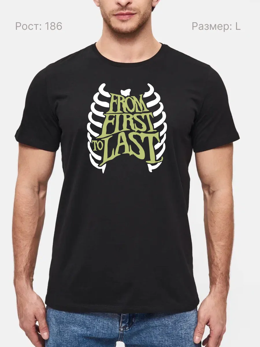 Футболка From First To Last панк