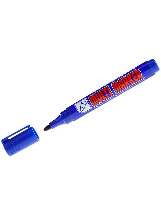 CROWN Перманентный маркер Multi Marker CPM-800, 3 мм (1 шт), 2 шт