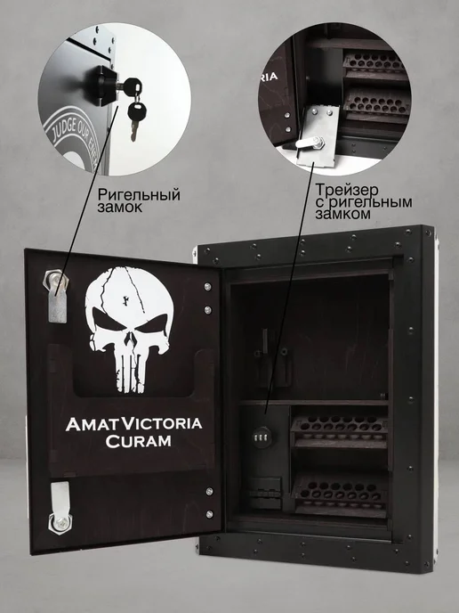A.C.M. Сейф оружейный пистолетный, вариант, фото 4