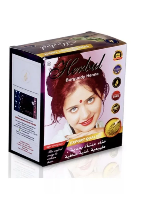 Sharry’s Краска для волос на основе хны BURGUNDY БУРГУНДИЯ-60g, 60 г