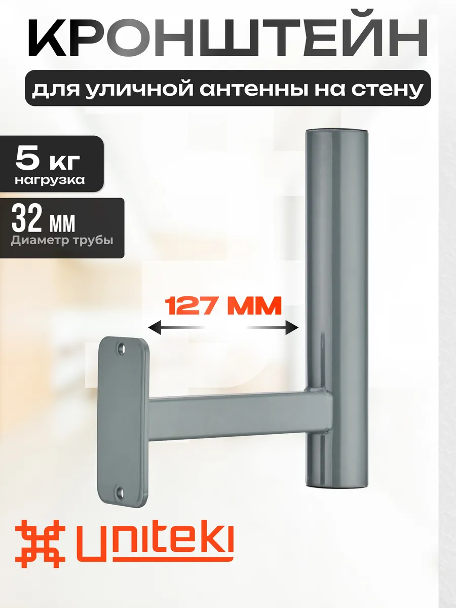 3095 Кронштейн для уличной антенны на стену UNITЕKI
